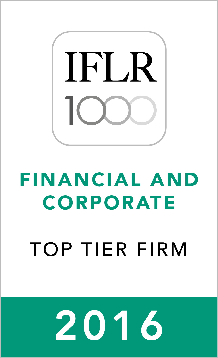 IFLR1000 - Top Tier Firm